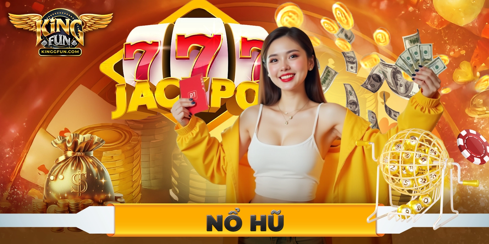Kingfun - Thiên Đường Giải Trí Hàng Đầu Châu Á 2025 4 Không gian nổ hũ ấn tượng tại sảnh cược Kingfun
